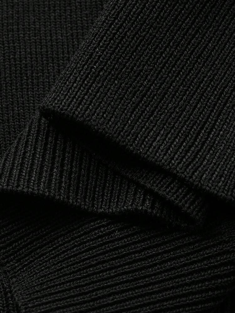 Women's Solid Color Fitted Polo Collar Elegant Formal Spring/Autumn Knit Top Summer