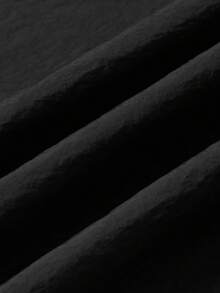 GymBeat 男士哥特字母图案口袋休闲运动裤 - 黑色 - 查看 5