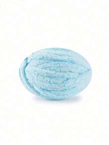 1卷/包 手指编织毛绒纱线，DIY毯子、垫子、围巾、甜甜圈形状纱线（约45-75克重，4-8米长，不建议购买1卷，因为无法完成1个成品） - 彩色 - 查看 23