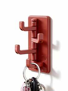 Joivida 1PC Self Adhesive Hook Rack For Wall Mount Kitchen Bathroom Small Item Organization Multi Function Hook Storage - Multicolor - View 9