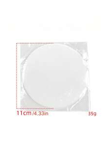 专为汉堡肉饼压制器设计：圆形木柄，喷漆铝合金汉堡肉饼压制板，饭团压制肉馅饼模具。 - 銀色 - 查看 6