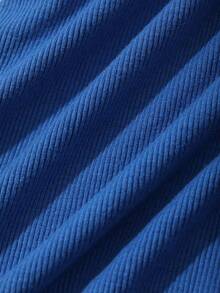 DAZY Women's Tight V-Neck Spaghetti Strap Camisole - Blue - View 8