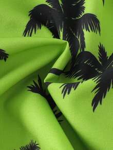 SHEIN 男童泳装，四向弹力面料，随机椰树印花沙滩短裤，休闲清爽，百搭，适合游泳、夏季度假、海滩、泳池、节日派对等场合。 - 彩色 - 查看 6