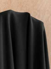 Nuevo vestido mini casual y elegante para mujer con tirantes de espagueti ajustables, escote profundo en V, fruncido y espalda descubierta, ideal para vacaciones, bodas, graduaciones, - Negro - Ver 4