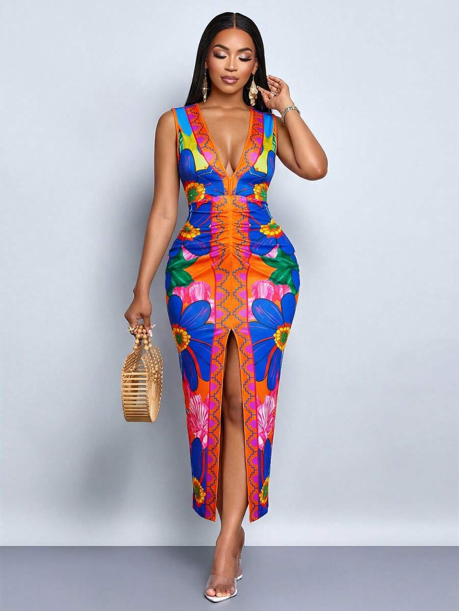 SOLERSUN Trang phục mùa hè, quần áo mùa hè, trang phục đi xem hòa nhạc, trang phục dự tiệc, trang phục lễ hội, trang phục đi nghỉ mát, trang phục công sở thường ngày, trang phục đi biển cho nữ. - Màu xanh lam - Xem 1