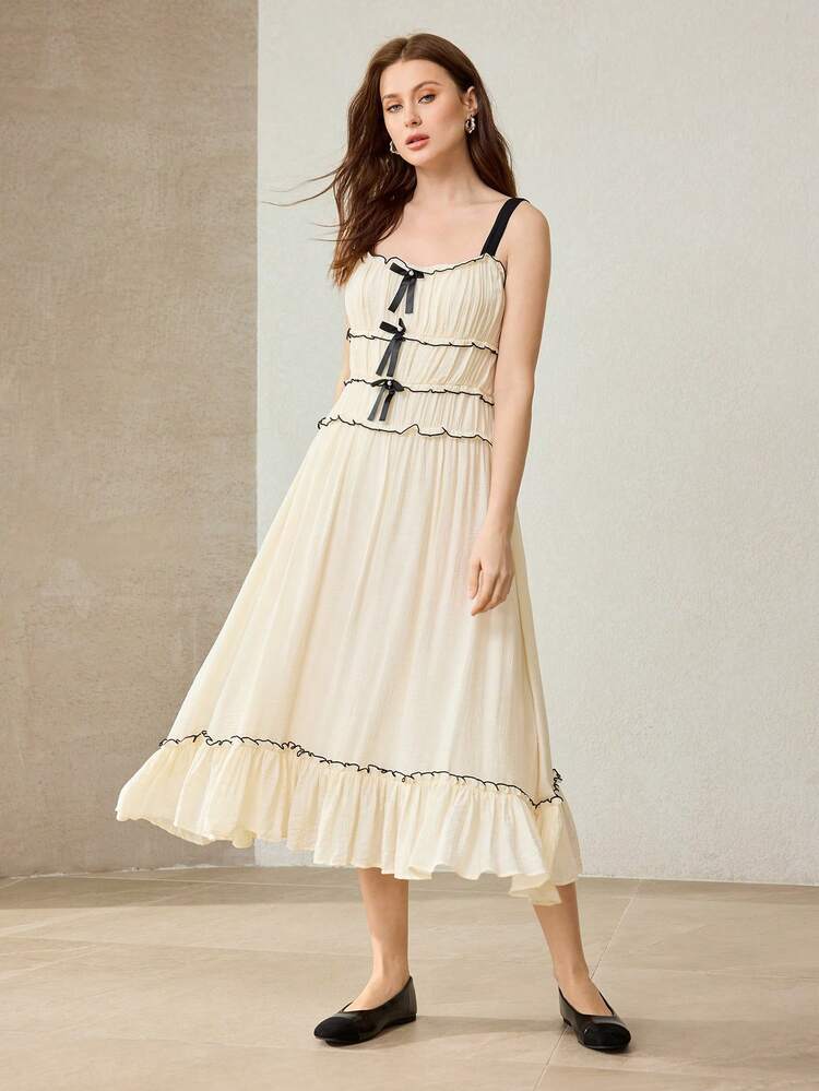 WOMEN CONTRAST PU LEATHER SQUARE TOE FLATS FOR CHRISTMAS VALENTINE'S DAY SPRING SHOES