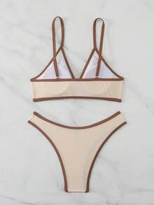 Swim Basics 女士夏季沙滩性感比基尼套装 - 彩色 - 查看 2