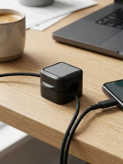 [10 قطع/4 قطع] مشابك كابل مغناطيسية - منظم كابلات لاصق ذاتي، مناسب للمكتب/السيارة/المكتب - مصنوع من المطاط، يمكن تنظيم كابلات USB/الطاقة - حامل كابل للمنزل، طاولة السرير، الكمبيوتر