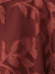 Aveloria Rosie 复古简约优雅女士连衣裙，奢华高端设计，质感提花面料，适合度假穿着 - 彩色 - 查看 7