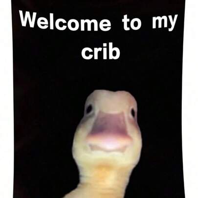 1PC 2x3 Feet Welcome To My Flag Man Hole Wall Banner With Brass Trim, Perfect Room Decor For College Dorm, Outdoor Parties & Festival. Great Gift For Friends.