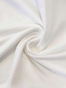 Resyla Women's Button-Up Embroidered Trim Short Sleeve Casual T-Shirt - White - View 4