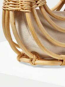 MOTF 女士时尚通勤及度假手提包 - 本色 - 查看 6