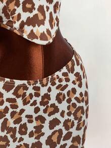 Amplova Women's Full Print Halter Tie Top And Mini Skirt 2 Pieces Set, Fashionable For Dates And Outings - Multicolor - View 9