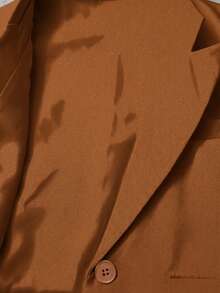 Aveloria Modichic Summer Cool Style Sleeveless Cropped Vest Jacket  - Yellow - View 7