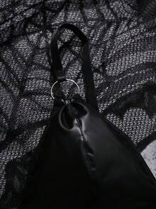 2pcs Sexy Women's Lingerie Set - Black - View 9