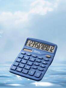 One Office Desk Calculator Suitable For Office And Finance Work, Featuring A Fashionable Design, Compact And Practical, Portable Office Supplies - Single Piece - View 3
