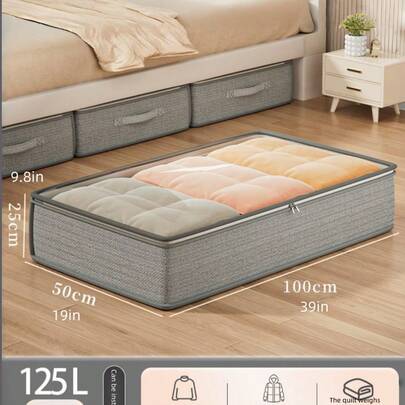 Túi đựng chăn ga gối đệm để cạnh giường, dùng trong nhà, dung tích lớn, đựng được chăn ga và quần áo dưới gầm giường. Chống ẩm, dụng cụ sắp xếp đồ đạc, túi đựng đồ dùng cho tủ quần áo mềm.