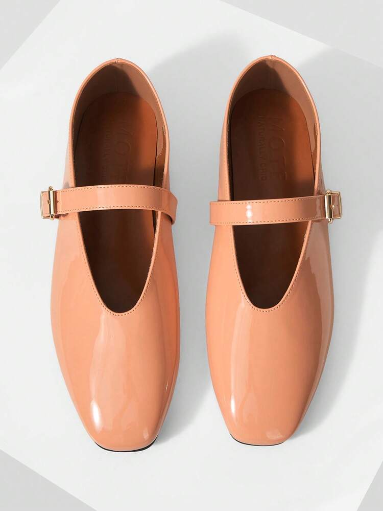 WOMEN'S COMMUTER CASUAL COMFORTABLE VERSATILE MARY JANE SQUARE TOE FLATS, FOR NEW YEAR HOLIDAY, SPRING SHOES SPRING BREAK EASTER FOR CHRISTMAS SPRING SHOES