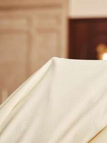 Southern France Mature Elegant Lace Hollow Bubble Crinkle Cardigan Women Pajama Set - Apricot - View 7