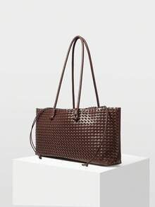 MOTF WOMEN'S FASHION COMMUTER VERSATILE HANDBAG - Coffee - View 2