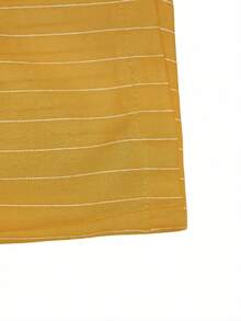 Balvessa Mono elegante sin mangas a rayas para mujer - Amarillo - Ver 5