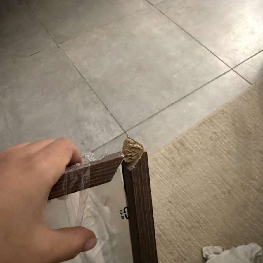 SHEIN 1个双面相框，高透明亚克力玻璃木塑复古相框，DIY相框，可放置照片，标本展示框书法框相框，适用于客厅、卧室装饰、节日派对、生日礼物、家居装饰、室内摆件、创意桌面植物标本收纳、情人节礼物（这款只有相框，无画芯、纸板，介意慎拍） - 彩色 - 查看 1