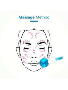 1 peça, 2 peças, Dois Tamanhos Disponíveis, Bola de Onda de Gelo, Bola de Energia de Onda de Gelo de Beleza, Eficácia: Melhora o Firmamento da Pele, Anti-Envelhecimento, Sorvete Facial, Alergia Facial Diária, Vermelhidão, Febre, Acalmante, Aparência: Bola Flash Roxa, Beleza, Produtos de Cuidados com a Pele, Spa, Autocuidado, Ferramentas de Cuidados com a Pele, Cuidados Faciais, Suprimentos de Esteticista, Massagem, Ferramenta de Massagem Facial, Rolo Facial, Rolo de Gelo, Rolo de Gelo Facial - Malva - Visão 3