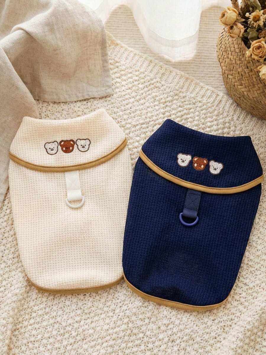 PETSIN Dog Clothing, Cat Clothing, Spring And Summer Legs, Casual Pet T-Shirt, Small Animal Clothing, Casual Dog Clothing, Spring And Summer Animal T-Shirt - Multicolor - View 1