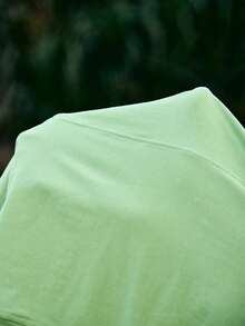 Medorelle 女士新款夏季时尚露脐圆领无袖上衣T恤 - 橄欖綠 - 查看 7