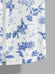 VIVINTIMO 男士热带花卉印花度假衬衫，时尚百搭 - 彩色 - 查看 4