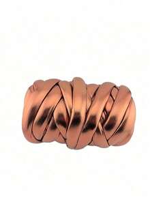 500克闪亮金属粗线（仿皮冰岛羊毛） - 超大粗线，适用于DIY毯子、包包、枕头、地毯和宠物床，闪光PU工艺纱线，不掉毛纤维，巨型钩针编织套装 - 彩色 - 查看 11