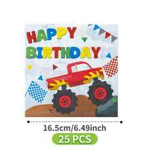 Formula Racing Disposable Plates, Napkins And Cups Set, Serves 8 Guests. This Disposable Party Set (Including Plates, Napkins And Cups) Is Perfect For Birthday Parties, Weddings And Family Picnics. - View 9