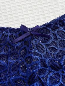 Lowkey Lull Women's Lace Decorated Bra Set, 3 Colors, Lingerie - Multicolor - View 5