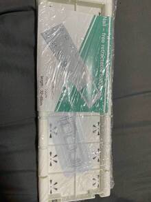 1 件装可调节隔板，适用于衣柜、厨房、浴室 - 节省空间的可伸缩隔板，无需钻孔 - 白色 - 查看 1