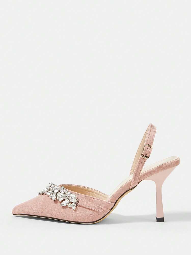 CUCCOO HITCHD Women Shoes Spring Summer New Three-Dimensional Cute Big Bow Design Pointed Toe Wine Glass Heel Middle Heel Romantic Elegance Temperament Simple Black Satin High Heel Single Slingback Dating Afternoon Tea Party Valentine's Day Elegant Wear Banquet Dating Evening Dress Sweet And Sexy Wedding Shoes Half Slippers Macaron White Beige Blue Royal Blue Pink Brown Green Burgundy Gray Rose Red Purple Yellow Orange Apricot Gold Silvery Diamonds Big Size Rhinestone Flower Lace