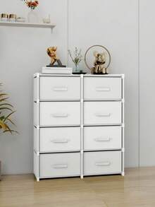 1 peça Novo modelo de prateleira de armazenamento estilo gaveta para móveis, adequada para sala de estar e escritório, prateleira para guardar brinquedos e lanches, armário de armazenamento, cabeceira de cama - Multicolorido - Ver 2