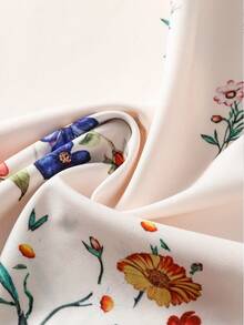 Franclia 女士春夏新款荷叶边印花衬衫 - 彩色 - 查看 6