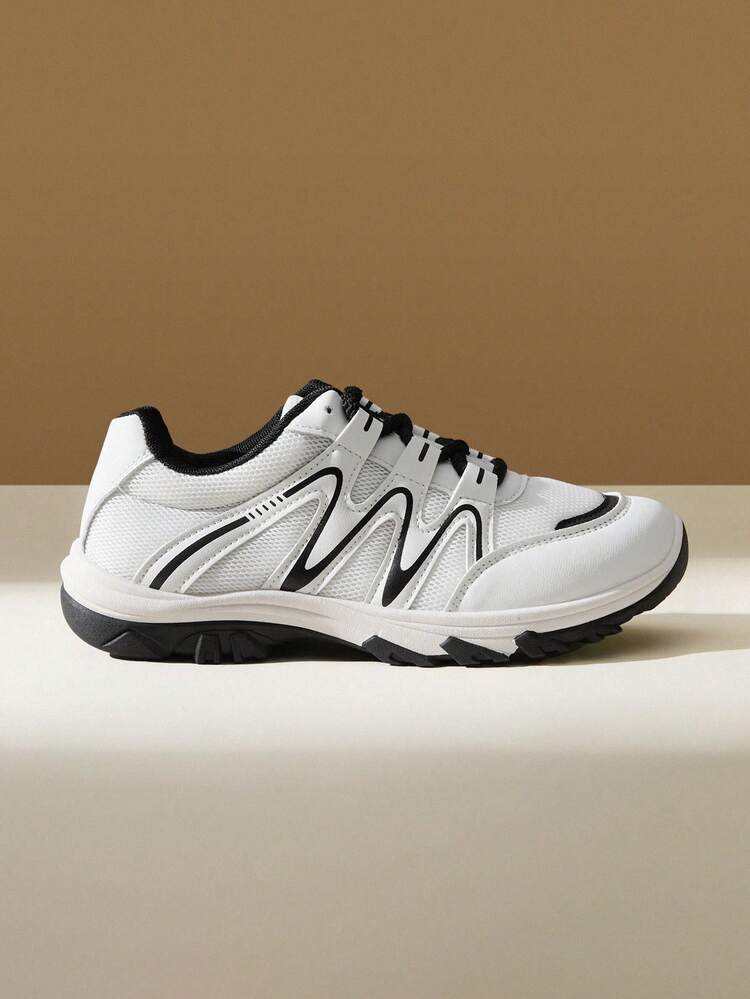 CUCCOO EASI Women's Lace-Up Casual Comfortable Sneakers For Daily Wear