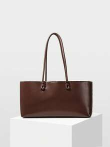 MOTF WOMEN'S FASHION COMMUTER VERSATILE HANDBAG - Coffee - View 4