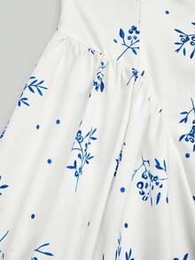 GlowEve Ladies Weave Elegant Summer Vacation Dresses - Blue - View 7