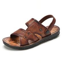 Sandalias Para Hombres - 棕色 - 查看 4