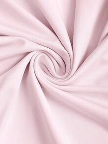 Sweetra 女士不对称领口荷叶边性感紧身连衣裙，收腰设计，凸显身材曲线，法式优雅迷你裙 - 淺粉色 - 查看 6