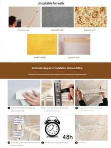 Cirelle Retro Wall-Mounted Paper & Towel Holder – Dual-Purpose Aluminum Rack For Toilet Paper & Kitchen Roll, Space-Saving Bathroom & Kitchen Organizer, Easy To Install - Multicolor - View 10