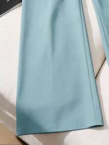 GlowEve Bộ áo liền quần không tay màu trắng thanh lịch kiểu Pháp, quần ống rộng dáng suông thời trang mùa hè, thích hợp cho các hoạt động thường ngày, lễ tốt nghiệp và lễ hội. - Màu xanh lam - Xem 7