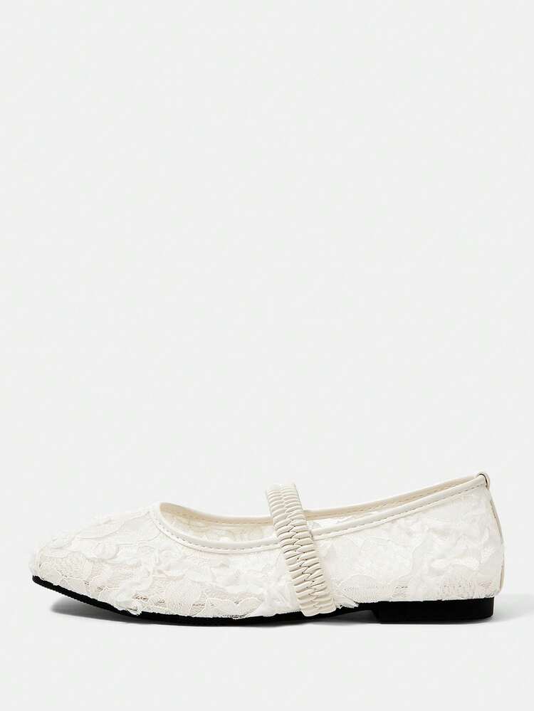 CUCCOO HITCHD Ladies Flat Shoes Brown Leopard Print Black Hollow Embroidered Sequins Mesh Square Ballet Flats, Mary Jane White Flats, Elegant Women's Flats Black Professional Work Shoes, Light Comfortable Versatile Casual Suitable For Daily Commuting/Christmas Thanksgiving/Prom Party/Outer Wear Women's Shoes Wedding Shoes Summer Shoes Bride Shoes