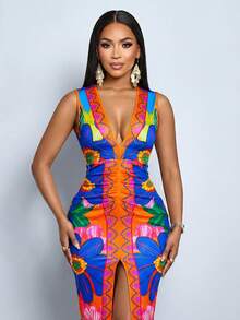 SOLERSUN Trang phục mùa hè, quần áo mùa hè, trang phục đi xem hòa nhạc, trang phục dự tiệc, trang phục lễ hội, trang phục đi nghỉ mát, trang phục công sở thường ngày, trang phục đi biển cho nữ. - Màu xanh lam - Xem 3