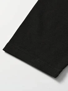 STEELVANCE 男士春秋季长袖拉链POLO衫，适合休闲、度假、聚会、日常约会、简约办公、居家休闲、户外活动等场合，可正式或非正式穿着，自穿或送礼皆宜。 - 黑色 - 查看 5