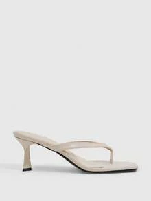 CUCCOO SZL Sandal cao gót nữ - trắng - Xem 2