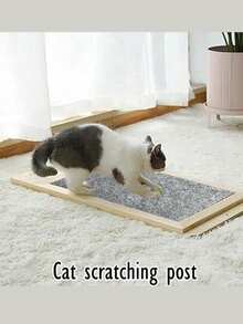 1PC Self-Adhesive DIY Easy-Cut Anti-Slip Rabbit Scratch Pad, Suitable For Rabbit Cages, Easy To Clean, Suitable For Claw And Teeth Care, Rabbit Cage Mat, Small Animal Floor Scratching Carpet, Rabbit Cage Carpet, Rabbit Cage Accessories - Multicolor - View 7