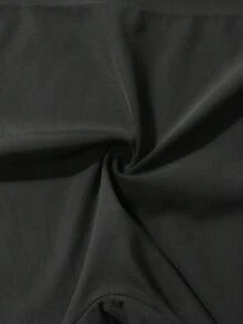 Lowkey Lull 3 piezas Pantalones cortos sólidos antiexposición - Negro - Ver 3